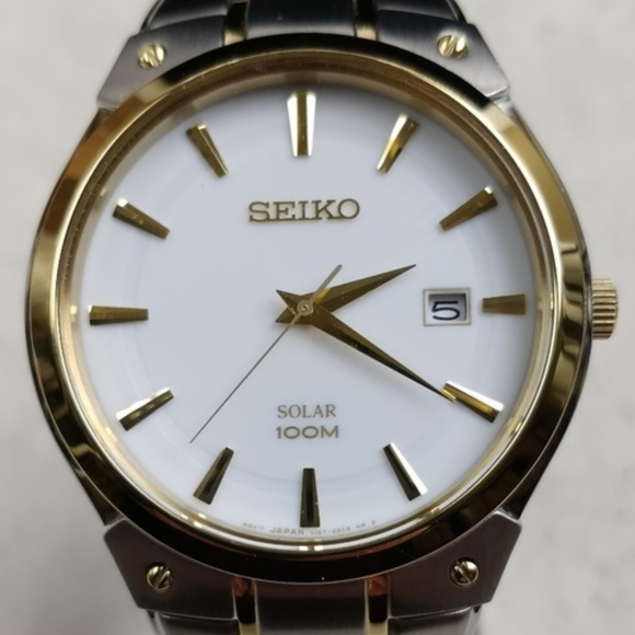 Lot-Art | Seiko - Prospex Street White Solar | Free Shipping - V157-0DE0 -  Men - 2011-present